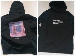 Abbildung Hoodie „Deine Mutter“ (Größe S)