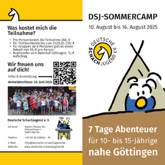 Abbildung Flyer „Sommercamp 2025“