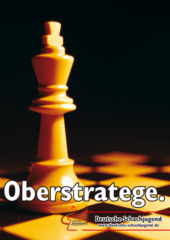 Abbildung Plakat „Oberstratege“