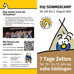 Abbildung Flyer „Sommercamp 2024“