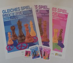 Abbildung Werbepaket „Gleiches Spiel, gleiche Regeln“