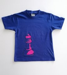 Abbildung T-Shirt „Mädchenschach“, Kindergröße L